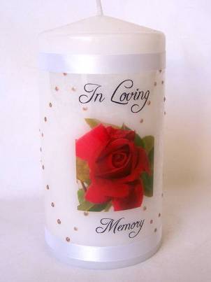 Memorial Red Rose
